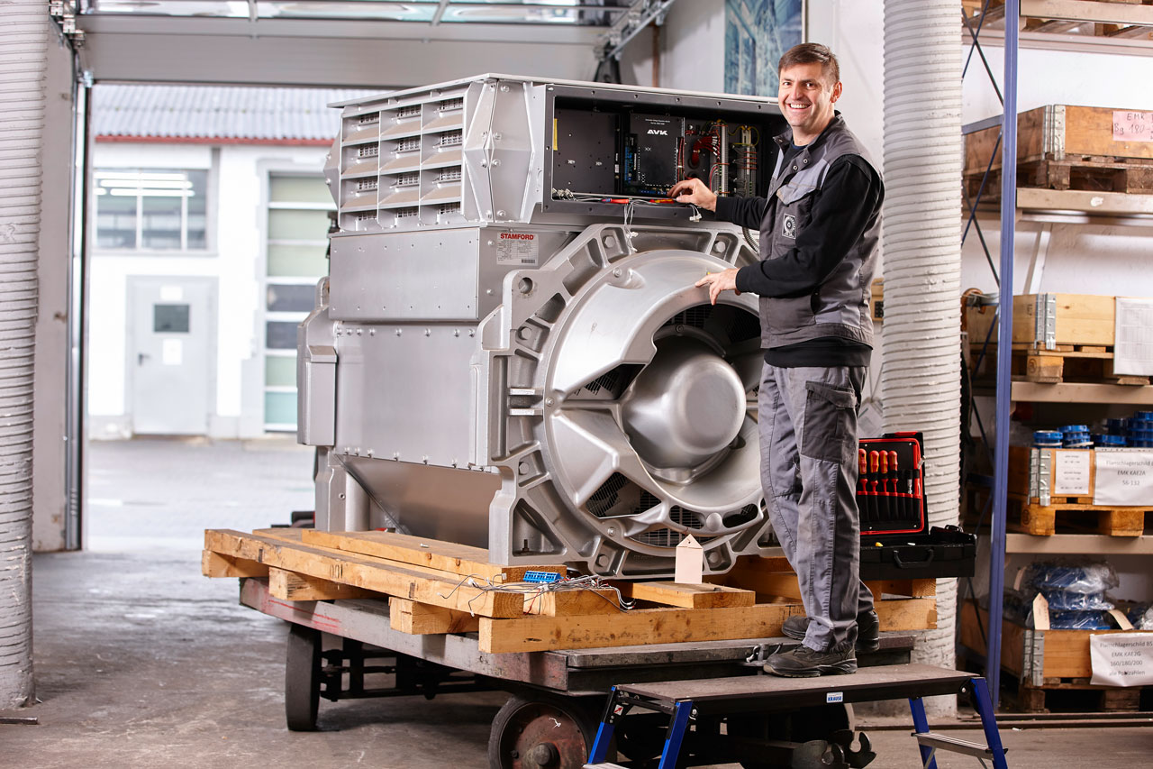 Team und Reparaturwerk der Sondermeier Elektromotoren Handels-GmbH