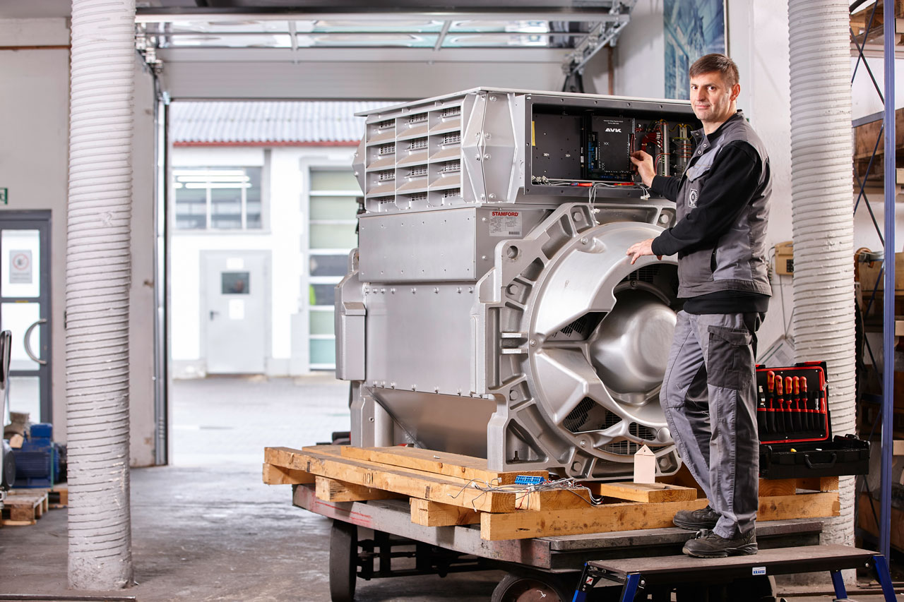 Überholter Elektromotor